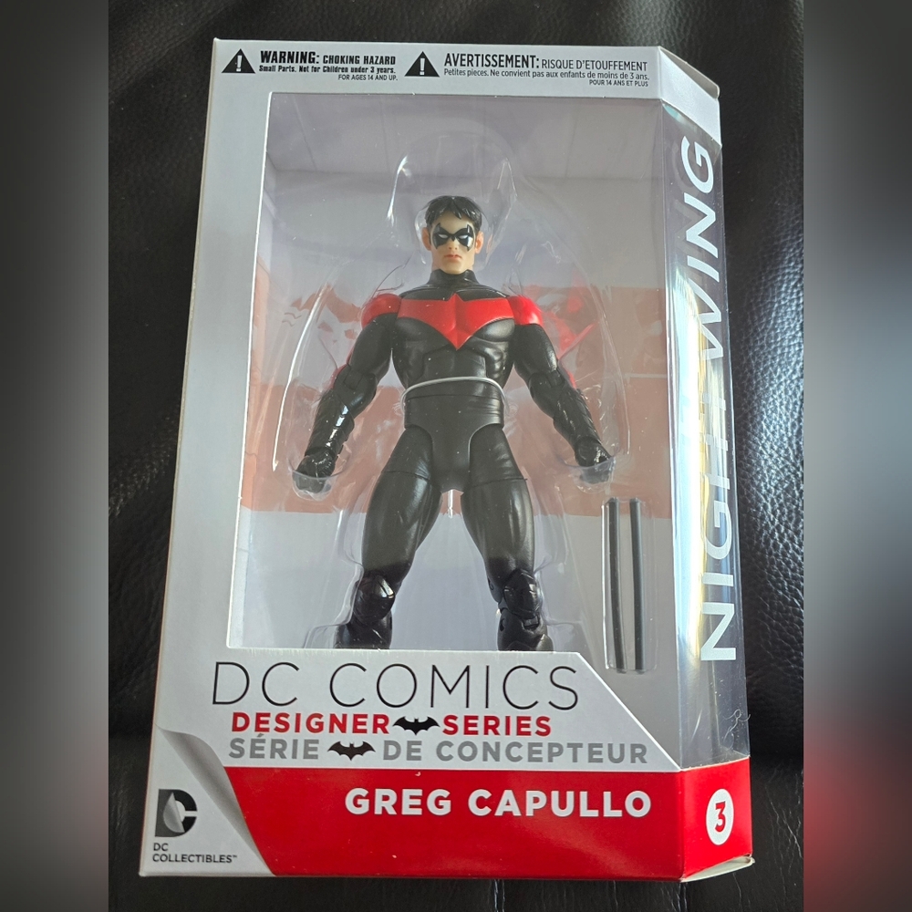 DC Comics Nightwing Designer Series 3 Action Figure Greg Capullo DC Collectible